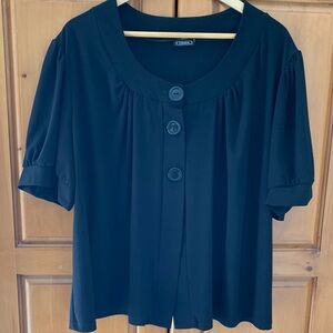 Button-Up Jacket/Top 2X